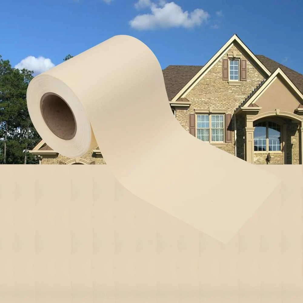 Privatumo suteikianti sodo pertvara, kreminė, 35x0,19m, PVC