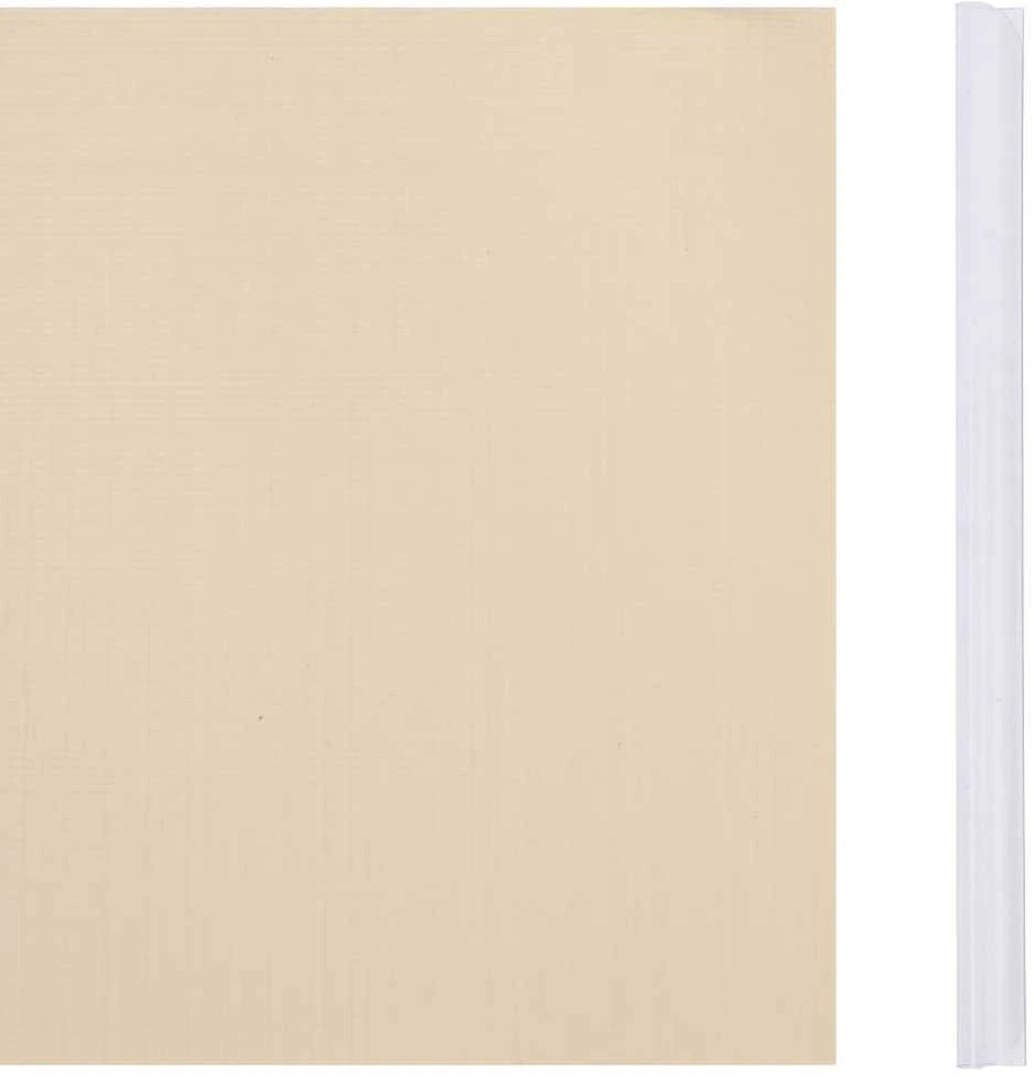 Privatumo suteikianti sodo pertvara, kreminė, 70x0,19m, PVC