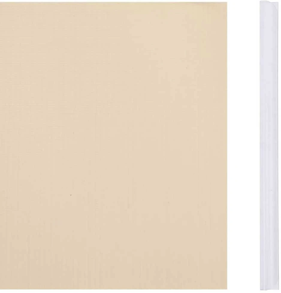 Privatumo suteikianti sodo pertvara, kreminė, 35x0,19m, PVC