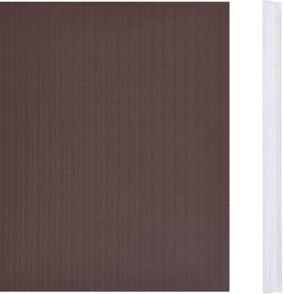 Privatumo juosta, PVC, 70x0,19 m, ruda