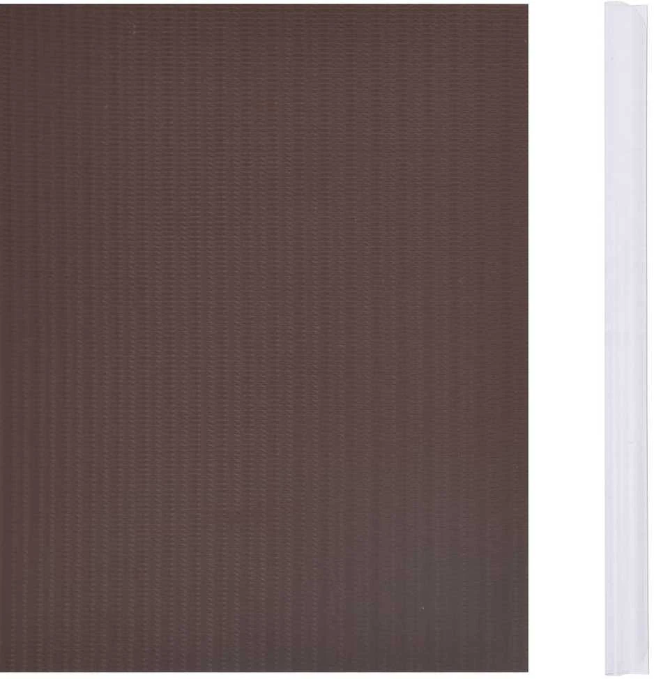 Privatumo juosta, PVC, 70x0,19 m, ruda