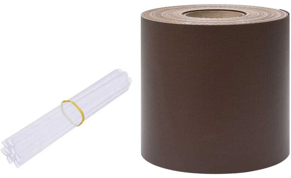 Privatumo juosta, PVC, 70x0,19 m, ruda
