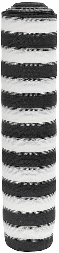Privatumo suteikiantis tinklelis, antracito ir baltos, 2x25m