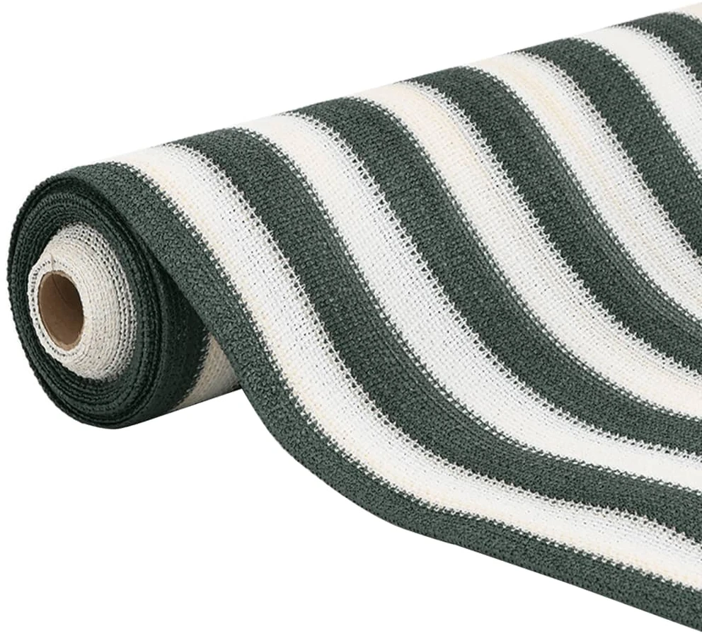 Privatumo suteikiantis tinklelis, baltas ir žalias, 2x25m, HDPE