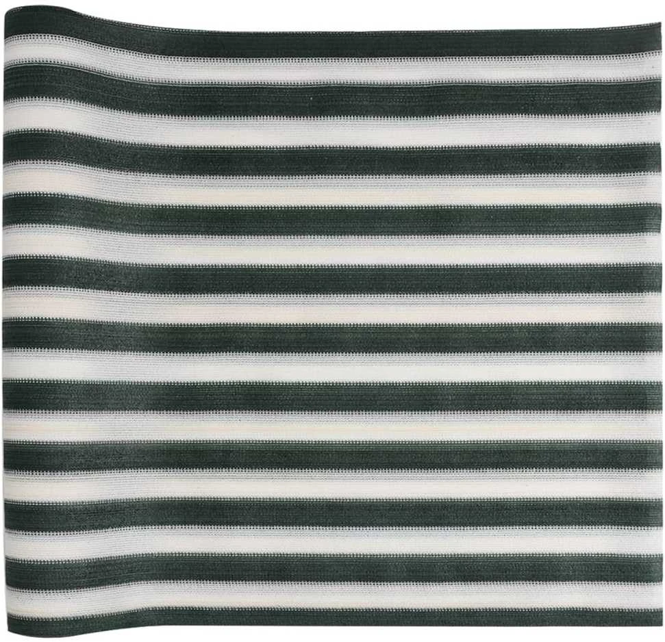 Privatumo suteikiantis tinklelis, baltas ir žalias, 2x25m, HDPE