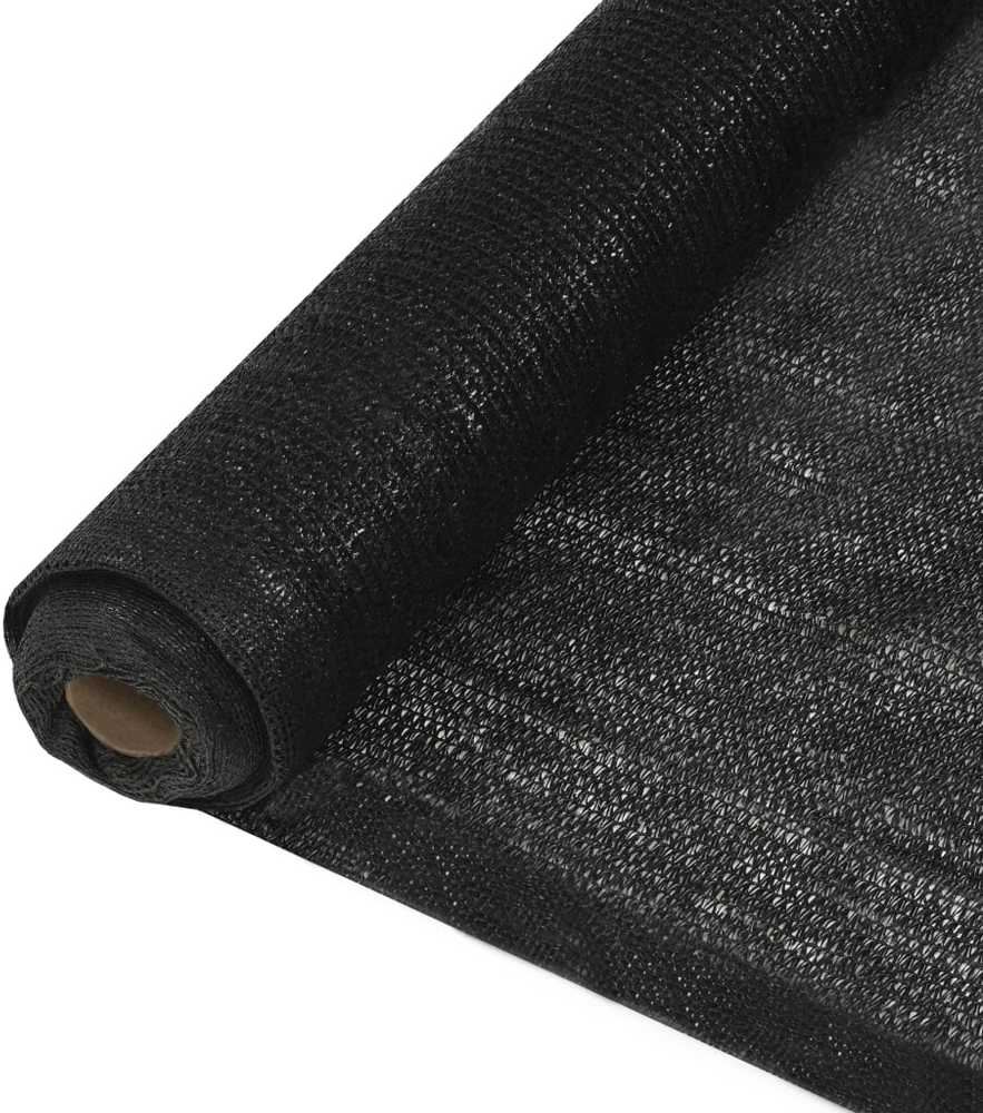 Privatumo suteikiantis tinklelis, juodas, 1,5x10 m, HDPE