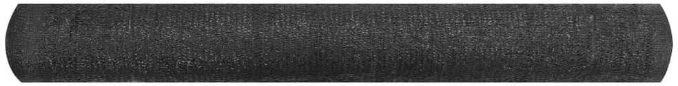 Privatumo suteikiantis tinklelis, juodas, 1,2x50m, HDPE