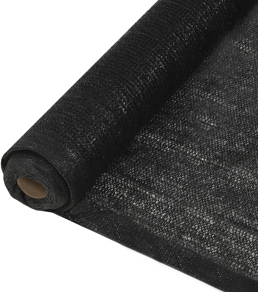 Privatumo suteikiantis tinklelis, juodas, 2x10 m, HDPE