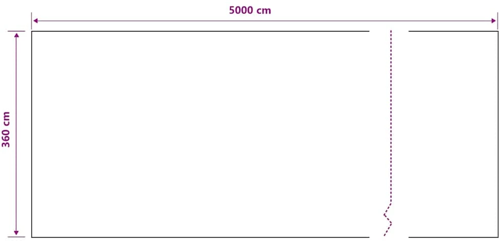 Privatumo suteikiantis tinklelis, žalias, 3,6x50m, HDPE, 75g/m²