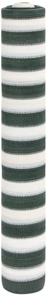 Privatumo suteikiantis tinklelis, žalias/baltas, 1,5x25m, HDPE