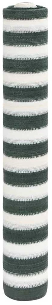 Privatumo suteikiantis tinklelis, žalias/baltas, 2x10m, HDPE