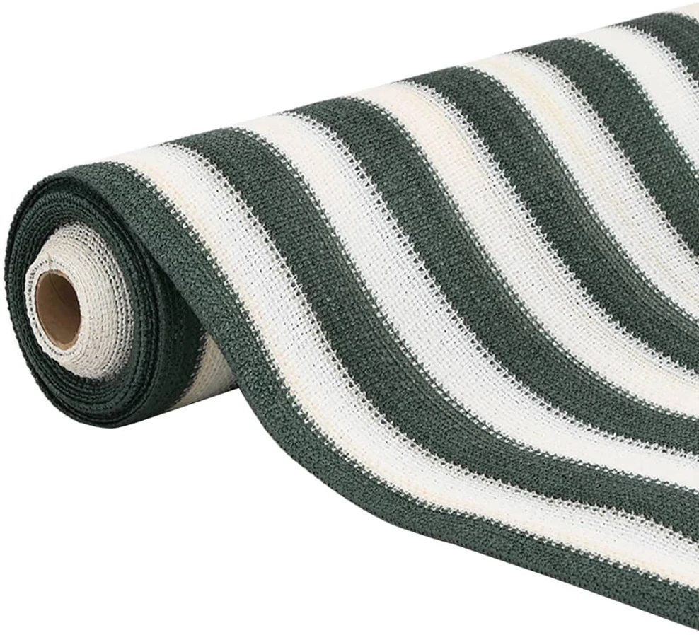 Privatumo suteikiantis tinklelis, žalias/baltas, 2x10m, HDPE