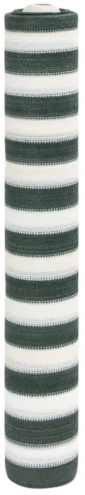 Privatumo suteikiantis tinklelis, žalias/baltas, 2x10m, HDPE
