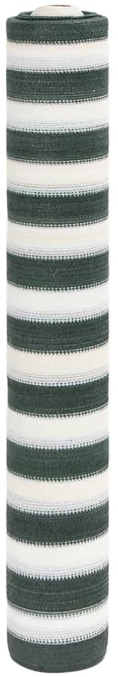 Privatumo suteikiantis tinklelis, žalias/baltas, 1,8x25m, HDPE