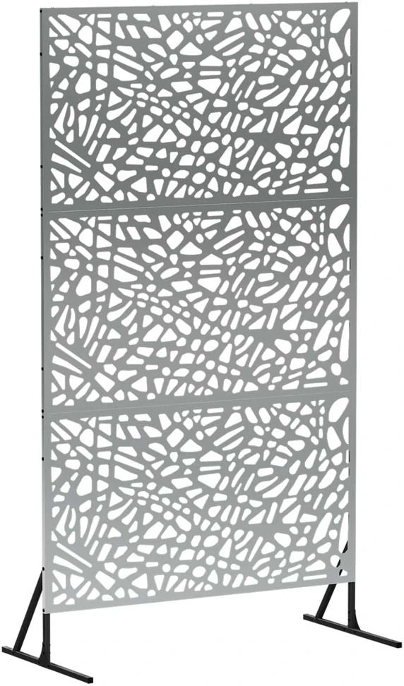 Privatumo žaliuzės 100 x 50 x 180 cm Galvanizuotas plienas