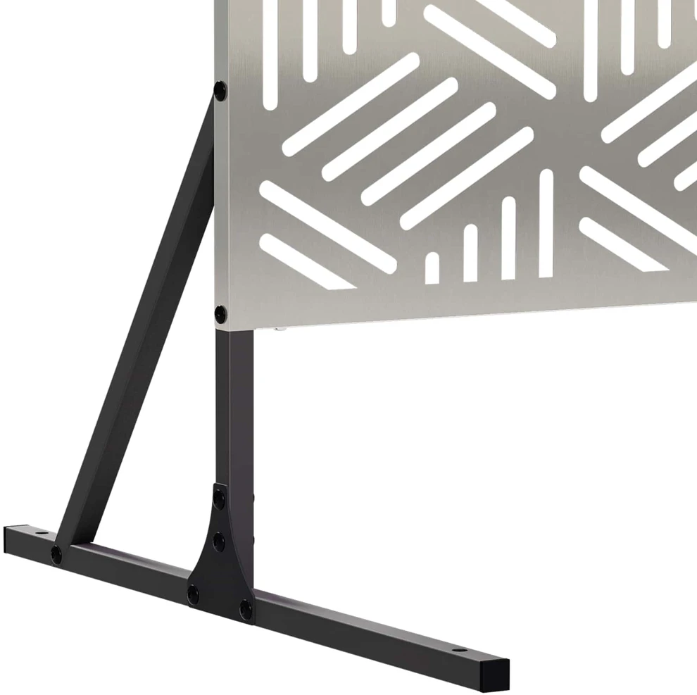 Privatumo žaliuzės 100 x 50 x 180 cm Nerūdijantis plienas