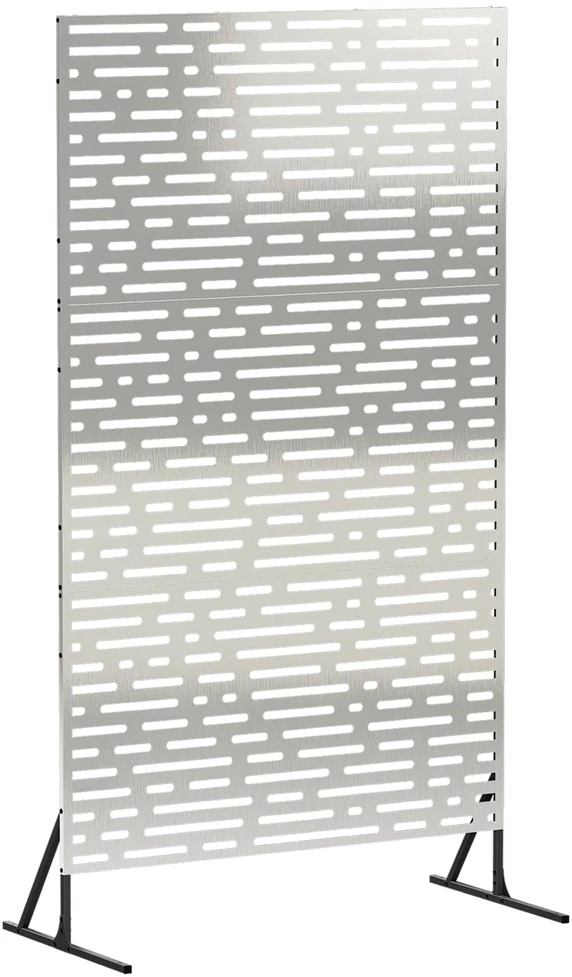 Privatumo žaliuzės 100 x 50 x 180 cm Nerūdijantis plienas