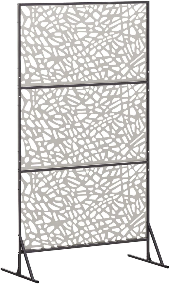 Privatumo žaliuzės 100 x 50 x 180 cm Nerūdijantis plienas