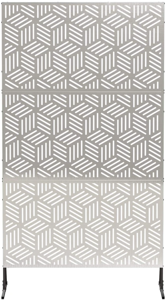 Privatumo žaliuzės 100 x 50 x 180 cm Nerūdijantis plienas