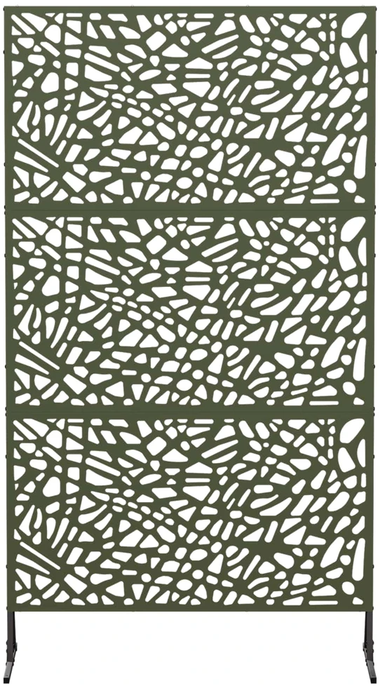 Privatumo žaliuzės 100 x 50 x 180 cm Plienas Alyvuogių žalia