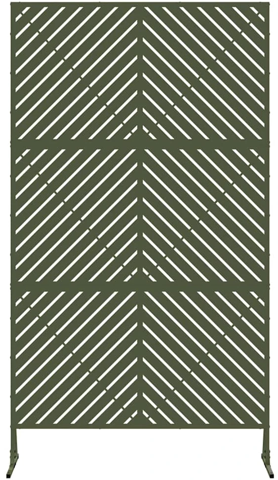 Privatumo žaliuzės 100 x 50 x 180 cm Plienas Alyvuogių žalia