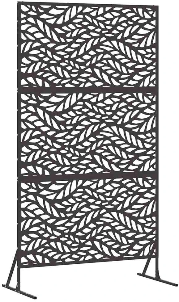 Privatumo žaliuzės 100 x 50 x 180 cm Plienas Juoda
