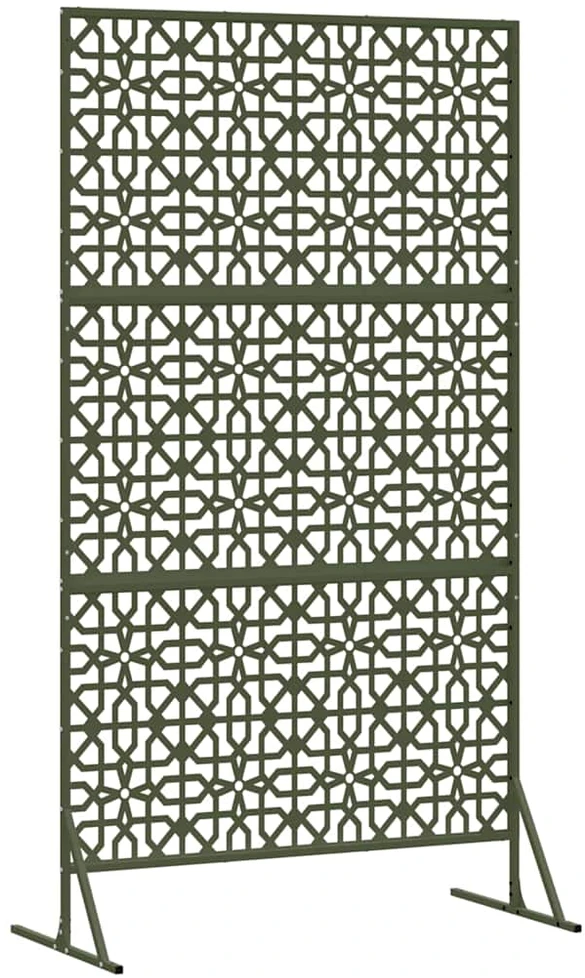 Privatumo žaliuzės 100 x 50 x 180 cm Plienas Alyvuogių žalia
