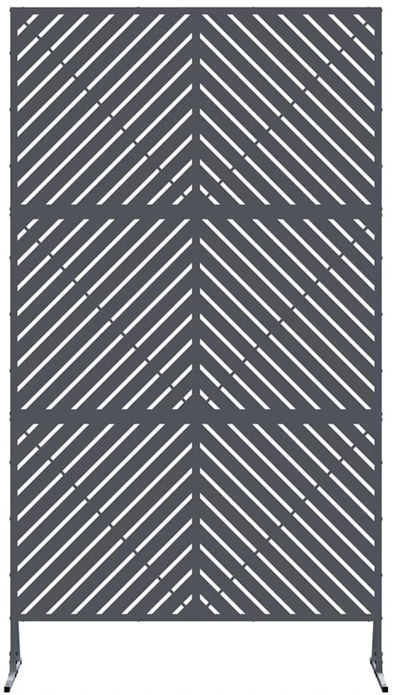 Privatumo žaliuzės 100 x 50 x 180 cm Plienas Antracito