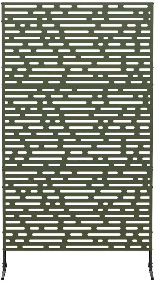 Privatumo žaliuzės 100 x 50 x 180 cm Plienas Alyvuogių žalia