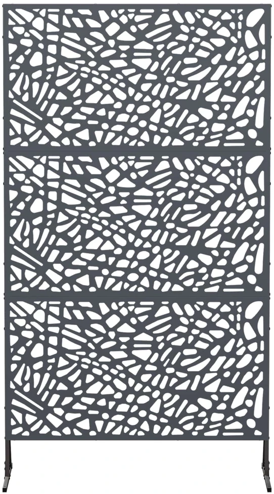 Privatumo žaliuzės 100 x 50 x 180 cm Plienas Antracito