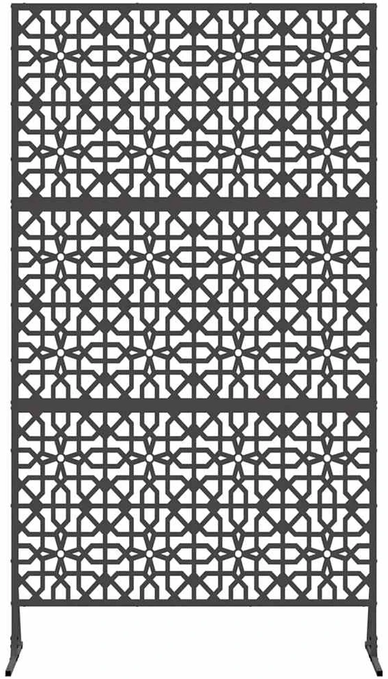 Privatumo žaliuzės 100 x 50 x 180 cm Plienas Juoda