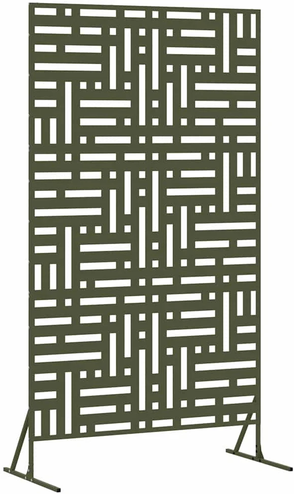 Privatumo žaliuzės 100 x 50 x 180 cm Plienas Alyvuogių žalia