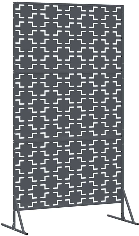 Privatumo žaliuzės 100 x 50 x 180 cm Plienas Antracito