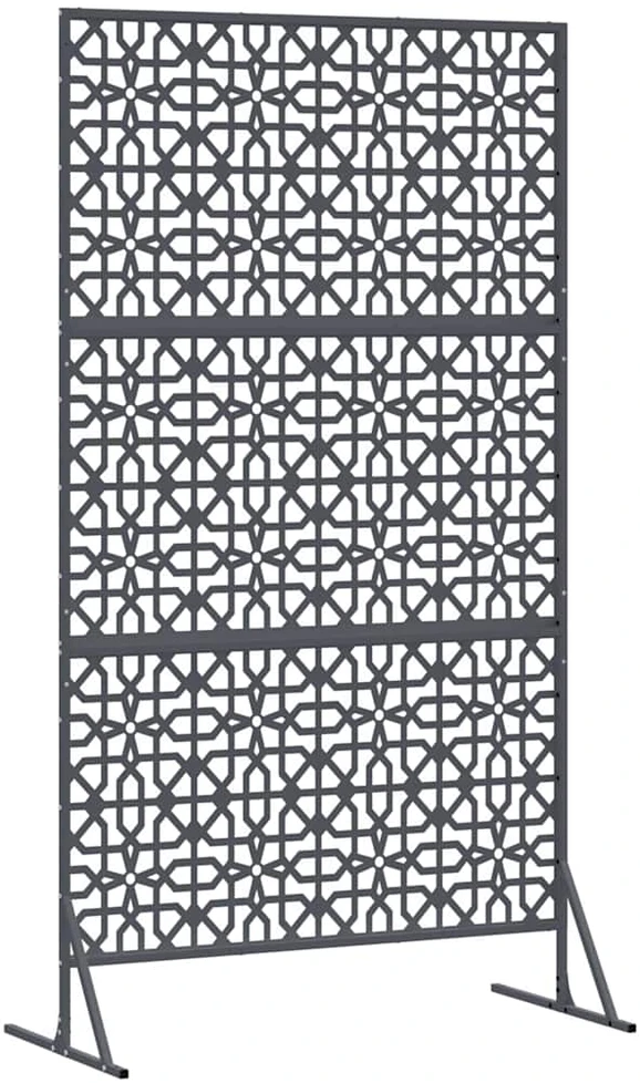 Privatumo žaliuzės 100 x 50 x 180 cm Plienas Antracito