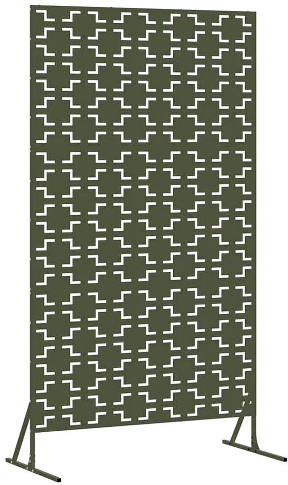 Privatumo žaliuzės 100 x 50 x 180 cm Plienas Alyvuogių žalia