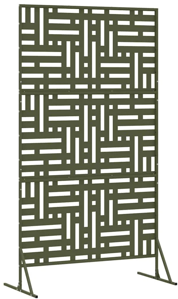 Privatumo žaliuzės 100 x 50 x 180 cm Plienas Alyvuogių žalia