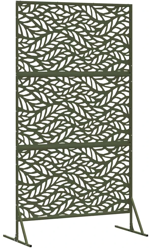 Privatumo žaliuzės 100 x 50 x 180 cm Plienas Alyvuogių žalia