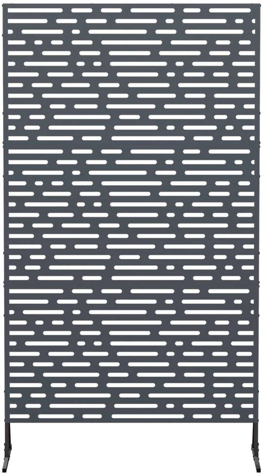 Privatumo žaliuzės 100 x 50 x 180 cm Plienas Antracito