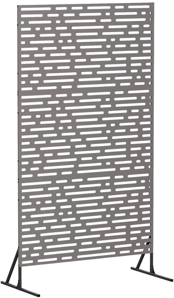 Privatumo žaliuzės 100 x 50 x 180 cm Rūdijanti