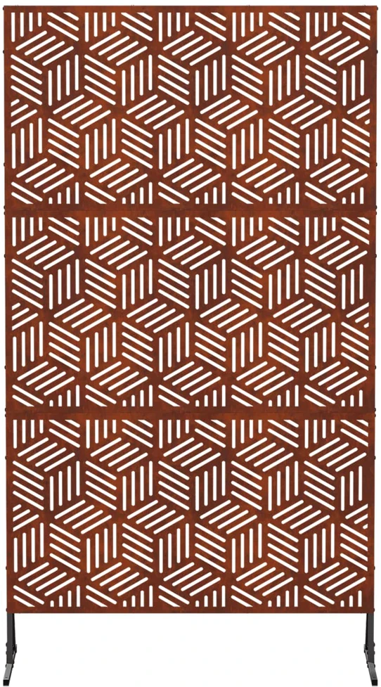 Privatumo žaliuzės 100 x 50 x 180 cm Rūdijanti