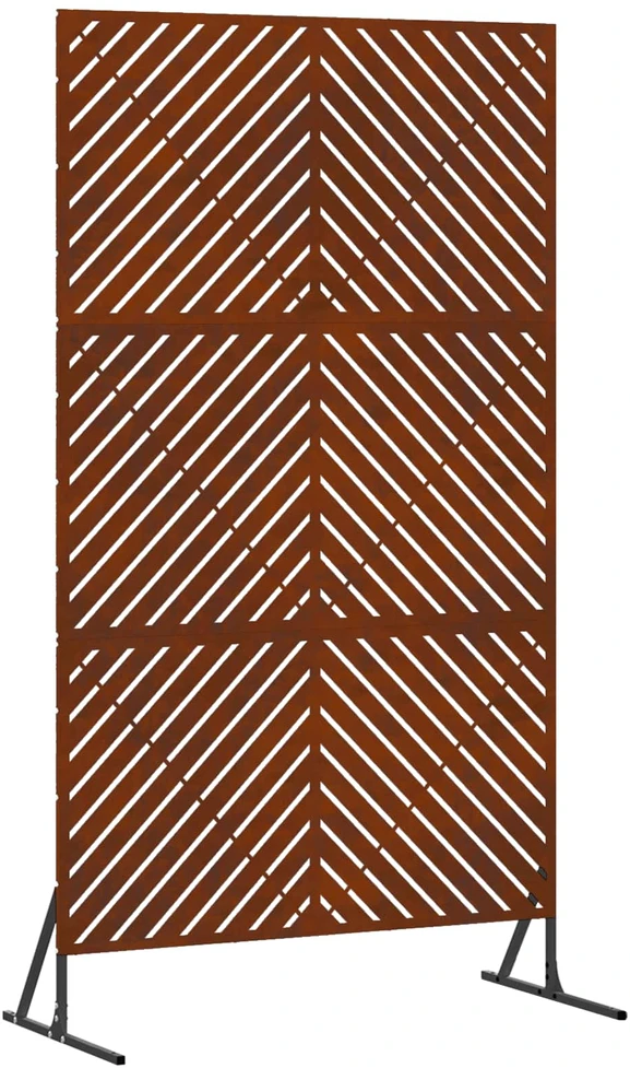 Privatumo žaliuzės 100 x 50 x 180 cm Rūdijanti