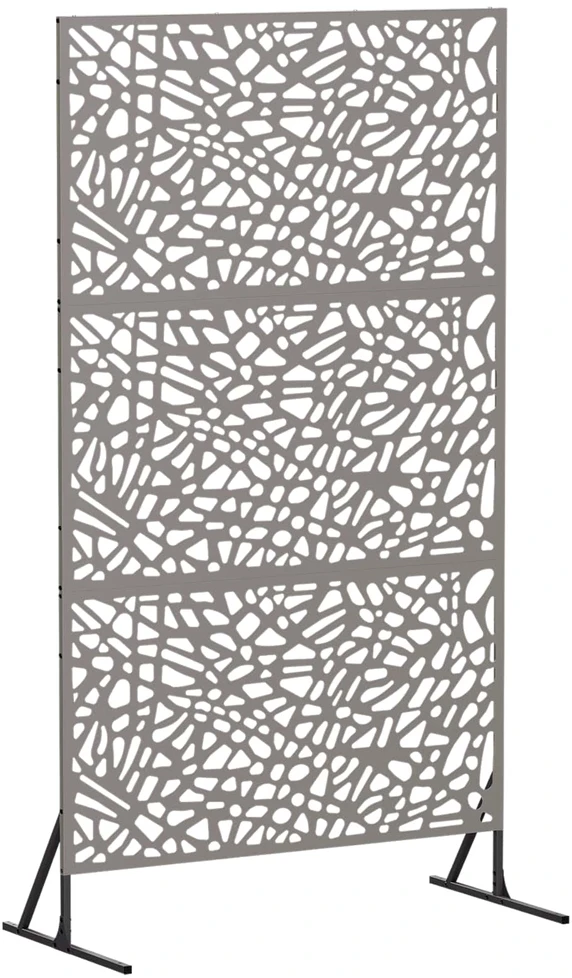 Privatumo žaliuzės 100 x 50 x 180 cm Rūdijanti