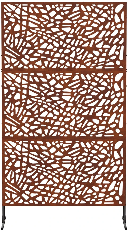 Privatumo žaliuzės 100 x 50 x 180 cm Rūdijanti