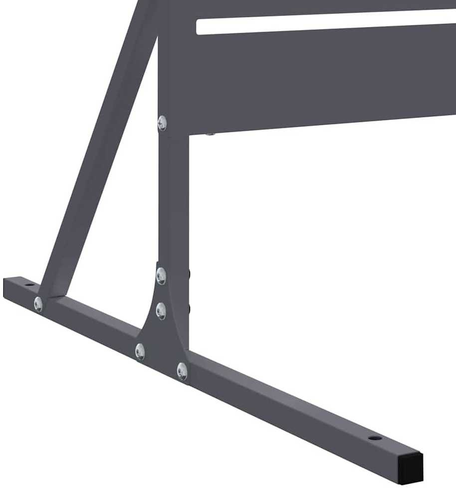 Privatumo žaliuzės 100 x 50 x 180 cm Plienas Antracito