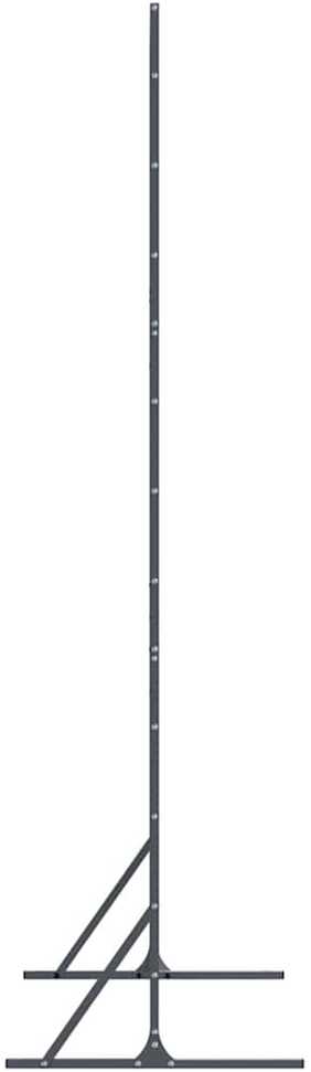 Privatumo žaliuzės 100 x 50 x 180 cm Plienas Antracito