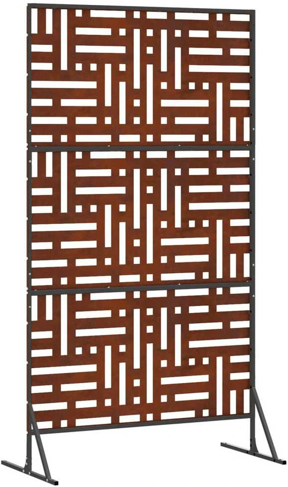 Privatumo žaliuzės 100 x 50 x 180 cm Rūdijanti