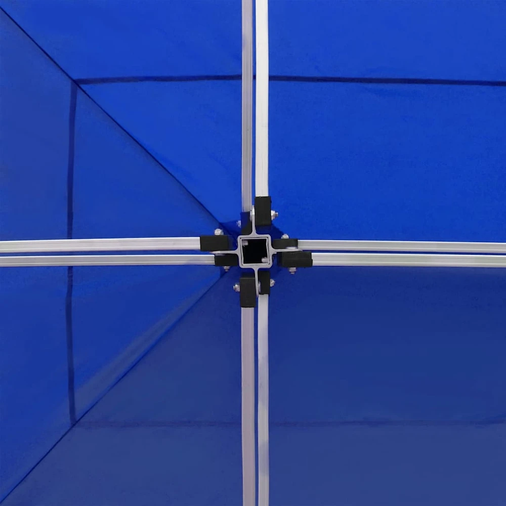 Prof. išskleidžiama proginė palapinė, mėlyna, 6x3m, aliuminis