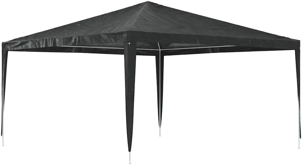 Profesionali proginė palapinė, antracito spalvos, 4x4m, 90g/m²