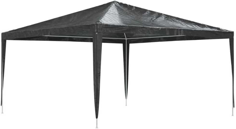 Profesionali proginė palapinė, antracito spalvos, 4x4m, 90g/m²