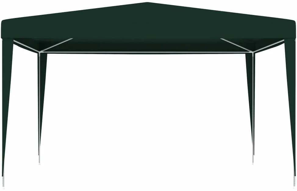 Profesionali proginė palapinė, žalios spalvos, 4x4m, 90g/m²